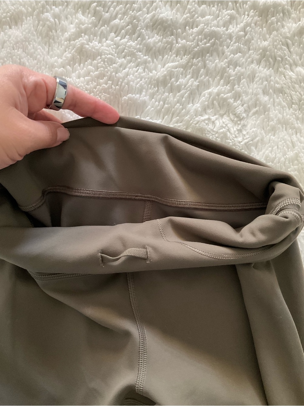 lululemon athletica High-Rise Olive/Brown Align™ Leggings - Picture 7 of 7